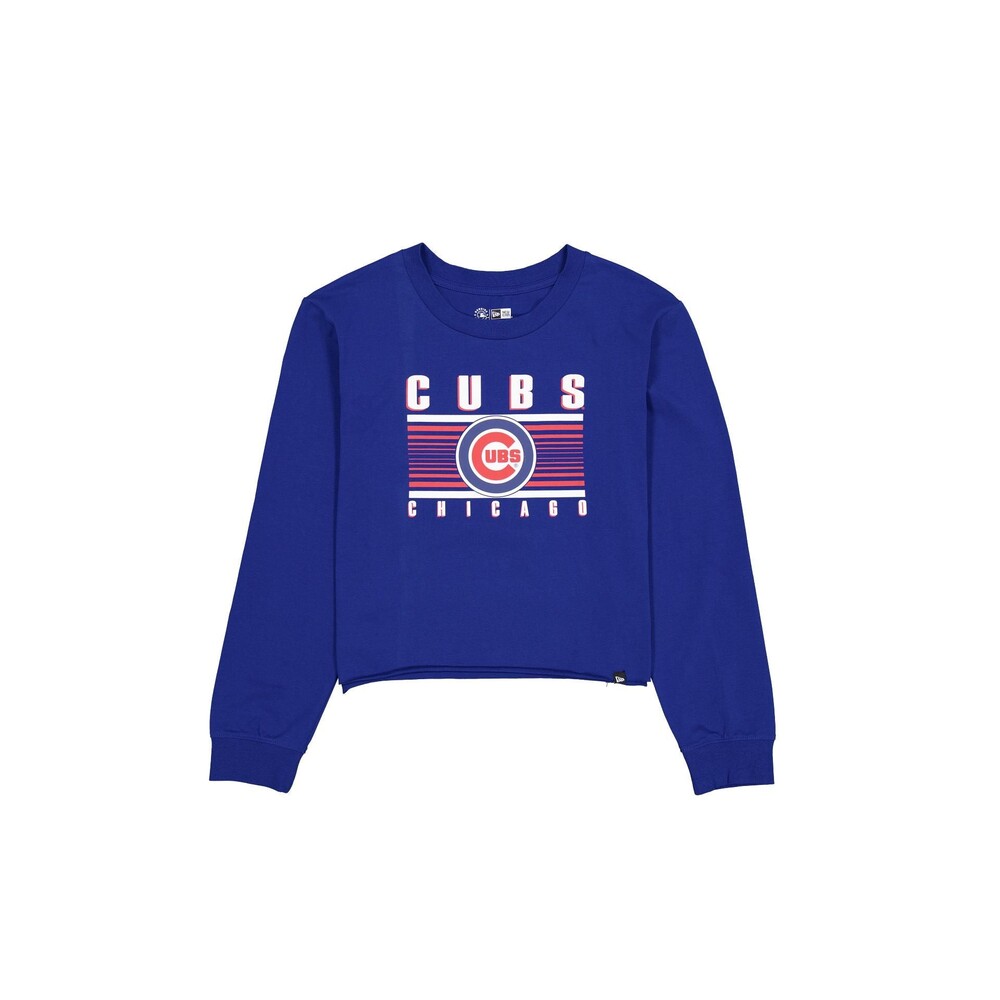 New Era Chicago Cubs Active Women's Long Sleeve T-Shirt - Size M